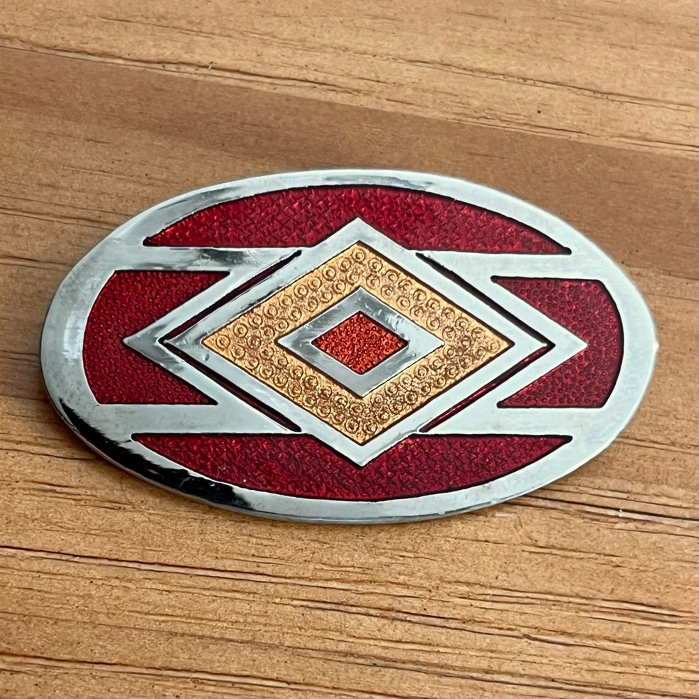 BOGO Vintage Cloisonné Enamel Brooch Pin by Fish Enterprises